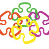 Ruff Dawg's supertug toy in 4 neon colors